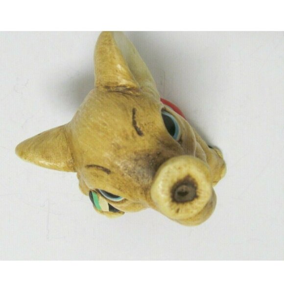 Vintage Tinker Ware Elephant Cosmo handpainted figurine Moorcraft England - Picture 9 of 12